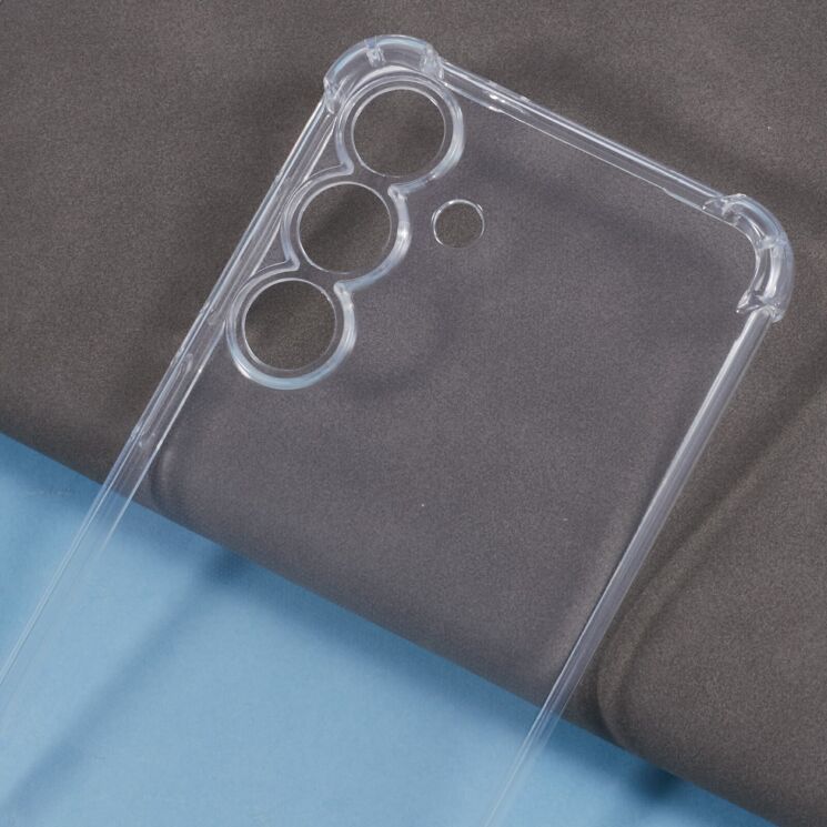 Защитный чехол UniCase AirBag для Samsung Galaxy S25 FE (S731) - Transparent: фото 5 из 6