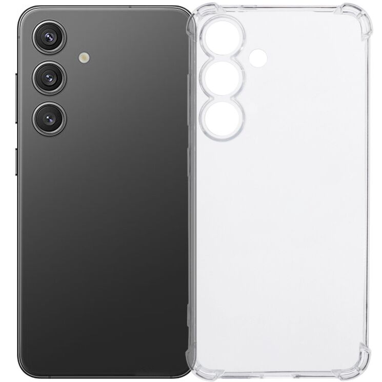 Защитный чехол UniCase AirBag для Samsung Galaxy S25 FE (S731) - Transparent: фото 1 из 6
