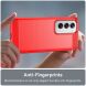Захисний чохол UniCase Carbon для OPPO Reno 12 - Red (356819R). Фото 5 з 8