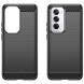 Защитный чехол UniCase Carbon для OPPO Reno 12 - Black (356819B). Фото 2 из 8