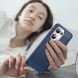 Захисний чохол UniCase Carbon для OPPO Reno 13 Pro 5G - Blue (376710L). Фото 7 з 8