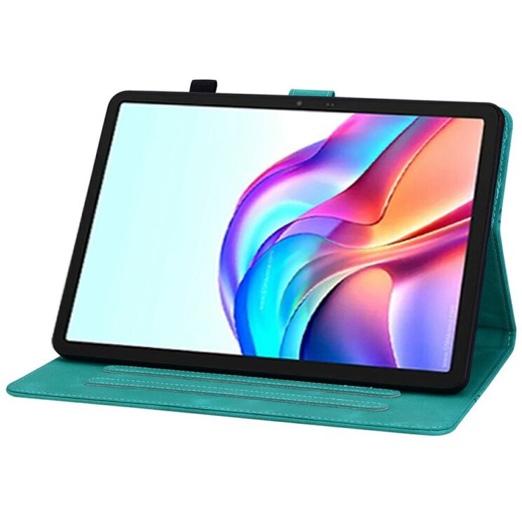 Защитный чехол UniCase Flower для TECNO Megapad 11 - Green: фото 3 из 7