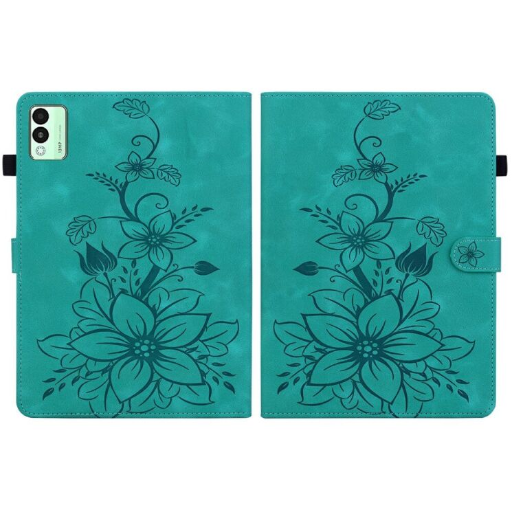 Защитный чехол UniCase Flower для TECNO Megapad 11 - Green: фото 7 из 7