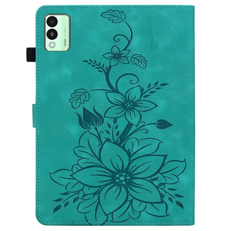 Защитный чехол UniCase Flower для TECNO Megapad 11 - Green: фото 6 из 7