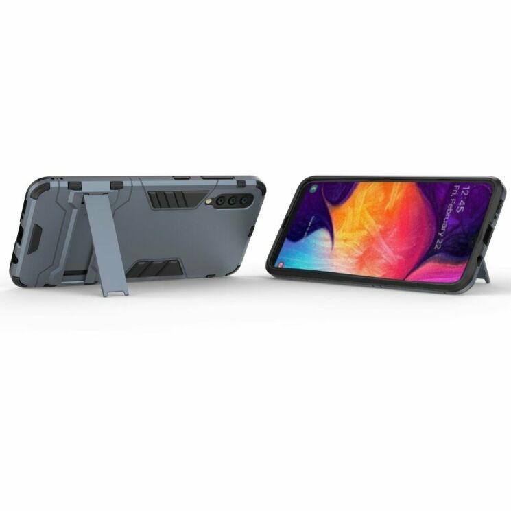 Защитный чехол UniCase Hybrid для Samsung Galaxy A50 (A505) / A30s (A307) / A50s (A507) - Dark Blue: фото 4 из 5