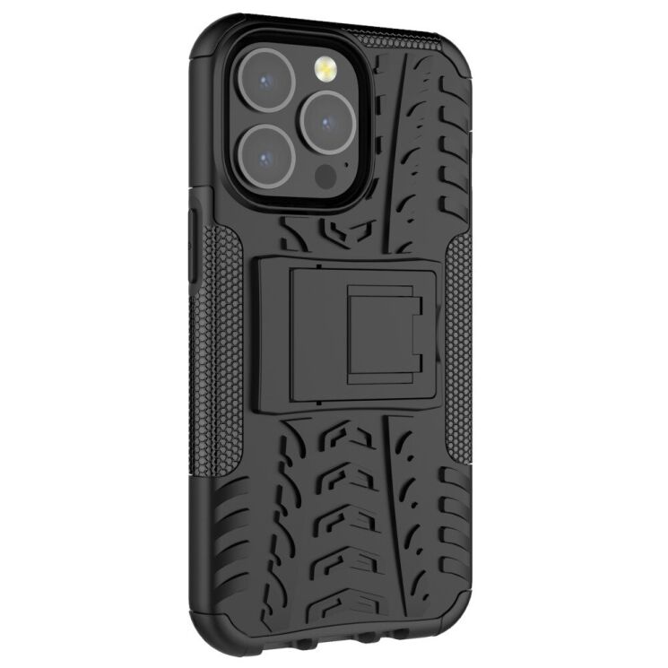 Защитный чехол UniCase Hybrid X для Apple iPhone 13 Pro - Black: фото 3 из 19