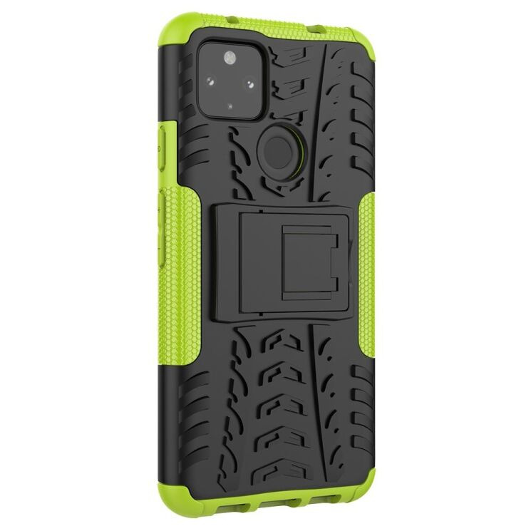 Противоударный чехол UniCase Hybrid X для Google Pixel 4a 5G - Green: фото 7 из 10
