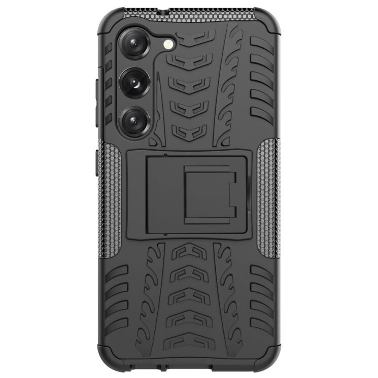 Защитный чехол UniCase Hybrid X для Samsung Galaxy S23 - Black: фото 2 из 9