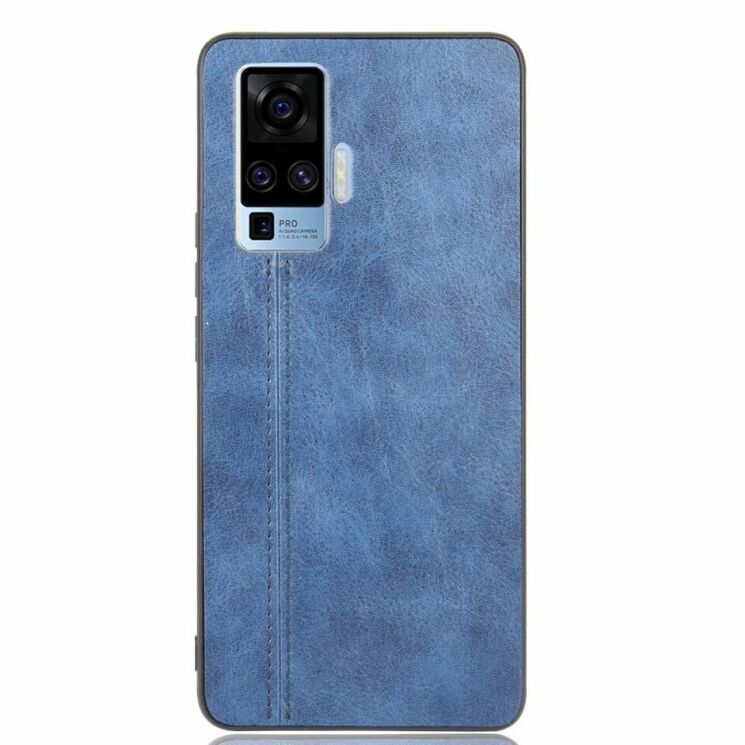 Защитный чехол UniCase Leather Series для VIVO X50 Pro - Blue: фото 2 из 9
