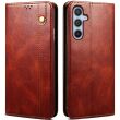 Защитный чехол UniCase Leather Wallet для Samsung Galaxy S25 Plus (S936) - Brown (376034Z)