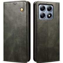 Защитный чехол UniCase Leather Wallet для Xiaomi 14T Pro - Green: фото 1 из 6