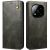 Защитный чехол UniCase Leather Wallet для Xiaomi Redmi Note 14 Pro Plus - Green: фото 1 из 7