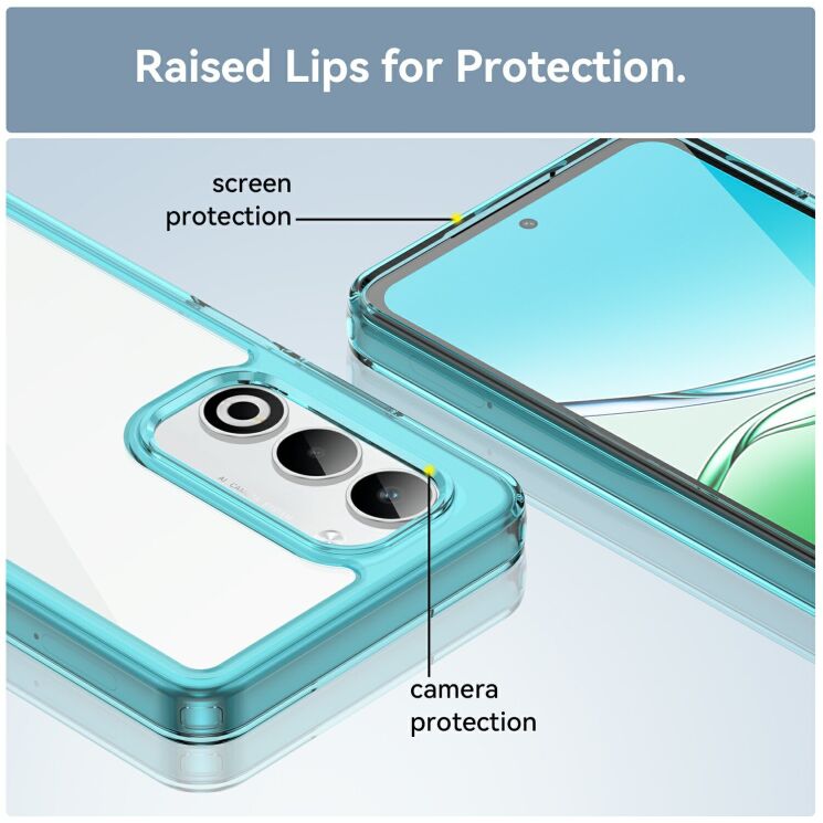 Захисний чохол UniCase Rugged Shield для OPPO A5 - Black: фото 6 з 8