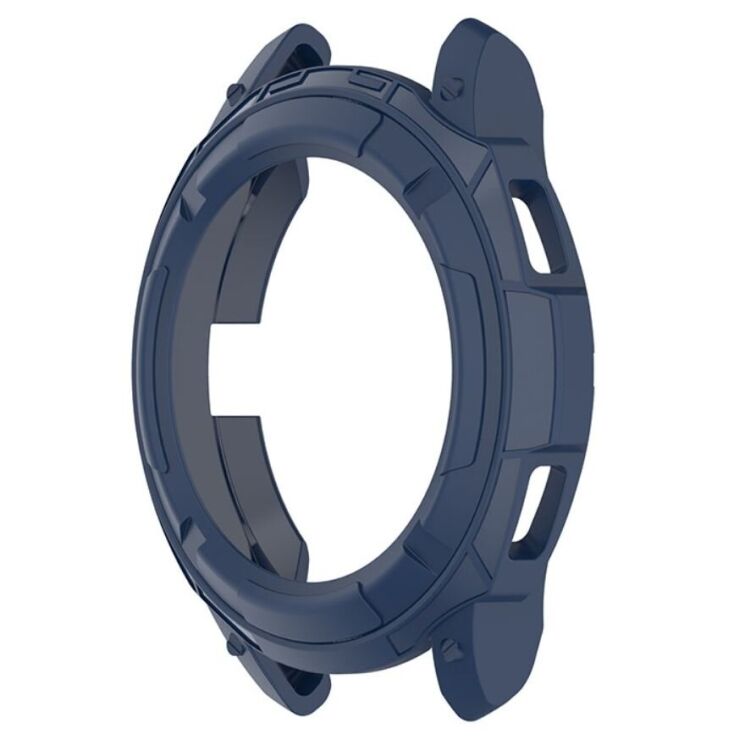 Захисний чохол UniCase Silicone Cover для Samsung Galaxy Watch 4 Classic (46mm) - Midnight Blue: фото 2 з 9