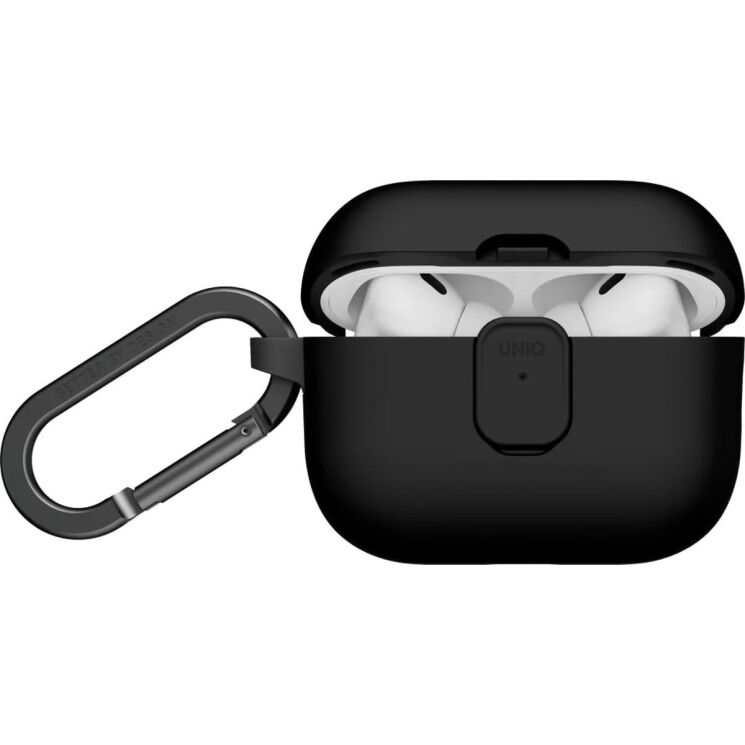 Защитный чехол UNIQ Clyde для AirPods Pro 3 - Black: фото 1 из 8