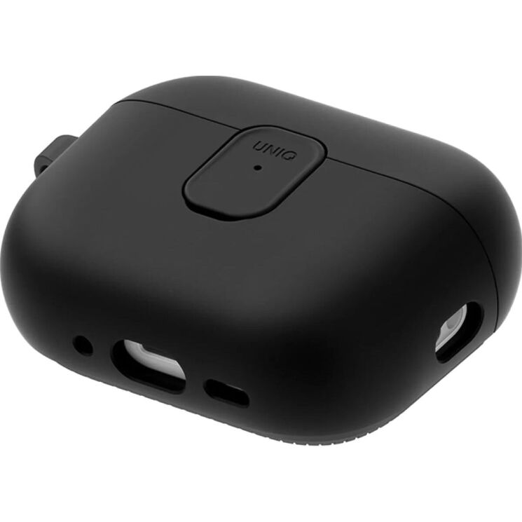 Защитный чехол UNIQ Clyde для AirPods Pro 3 - Black: фото 5 из 8