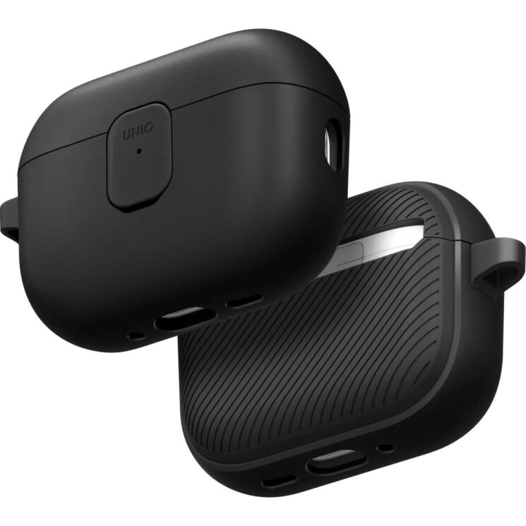 Защитный чехол UNIQ Clyde для AirPods Pro 3 - Black: фото 2 из 8