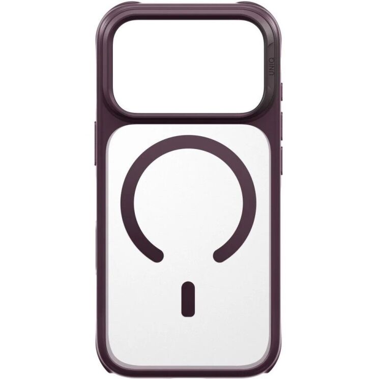 Защитный чехол UNIQ Veren MagClick для iPhone 18 Pro Max / 17 Pro Max (UNIQ-IP6.9P(2026)-VERNAFMBFST) - Burgundy (440339DR) Защитный чехол UNIQ Veren MagClick для iPhone 18 Pro Max / 17 Pro Max (UNIQ-IP6.9P(2026)-VERNAFMBFST) - Burgundy: фото 3 из 11