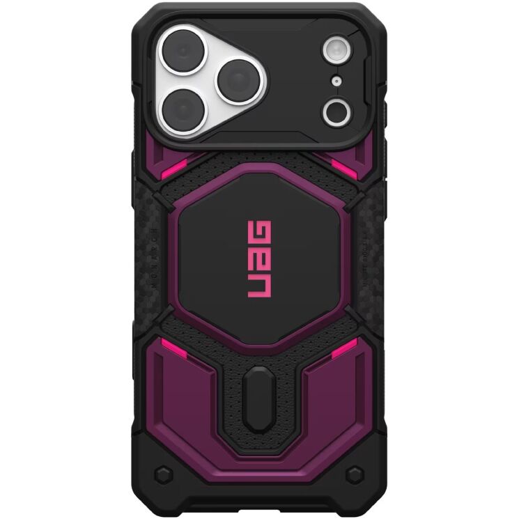 Защитный чехол URBAN ARMOR GEAR Monarch Pro MagSafe для iPhone 18 Pro Max (114568114I4I) - Deep Purple: фото 1 из 15