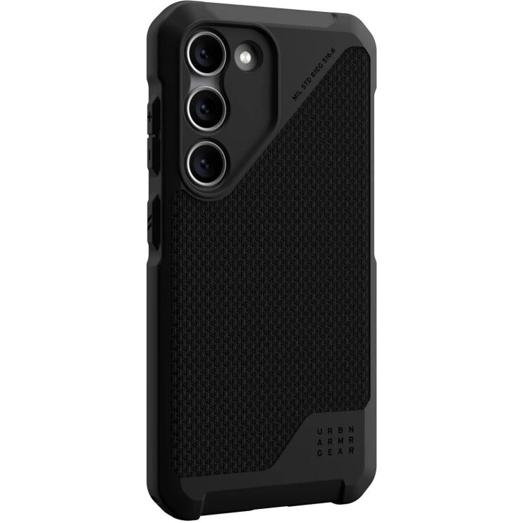 Защитный чехол URBAN ARMOR GEAR (UAG) Metropolis LT Pro для Samsung Galaxy S23 (S911) - Kevlar Black: фото 3 из 10