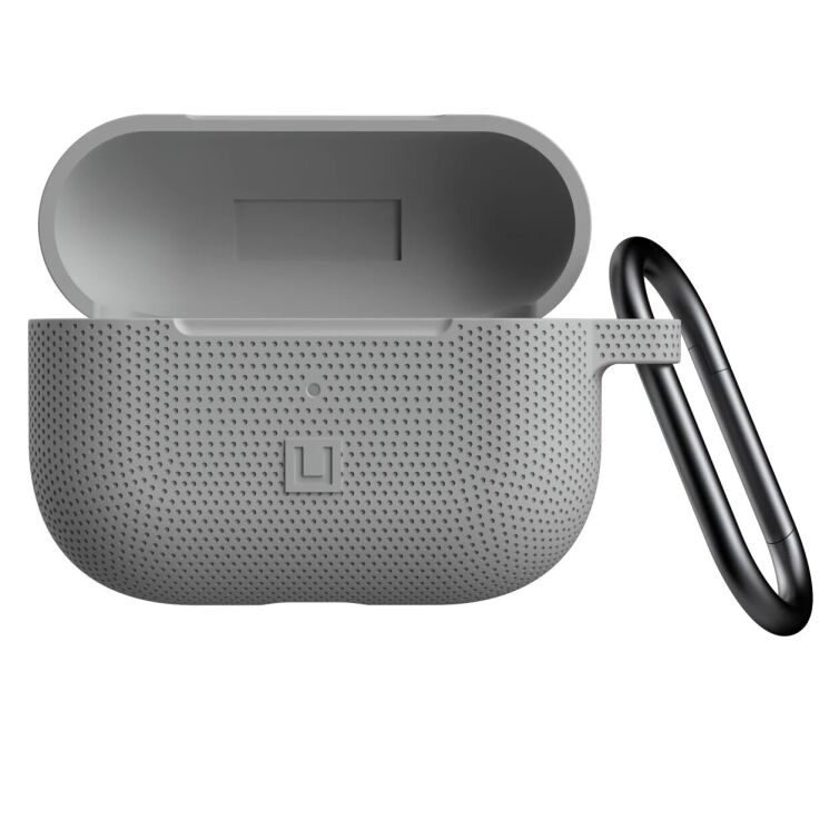 Захисний чохол URBAN ARMOR GEAR (UAG) [U] Dot Silicone Case для Apple AirPods Pro - Grey: фото 6 з 10
