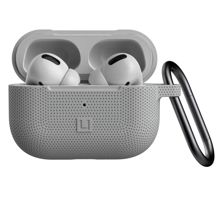 Захисний чохол URBAN ARMOR GEAR (UAG) [U] Dot Silicone Case для Apple AirPods Pro - Grey: фото 5 з 10