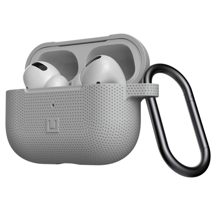 Захисний чохол URBAN ARMOR GEAR (UAG) [U] Dot Silicone Case для Apple AirPods Pro - Grey: фото 4 з 10