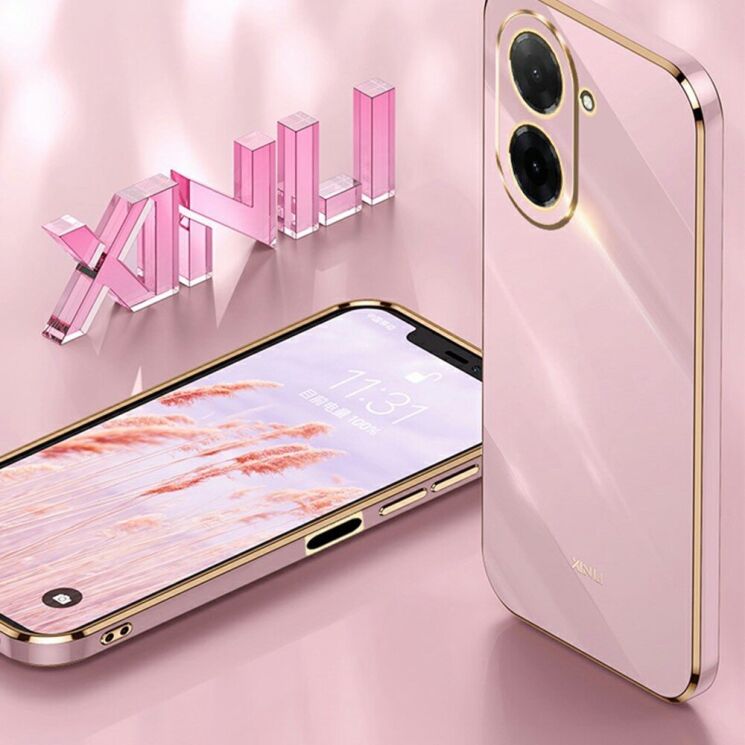 Защитный чехол XINLI Porcelain Design для Xiaomi Redmi A5 - Cyan: фото 3 из 10