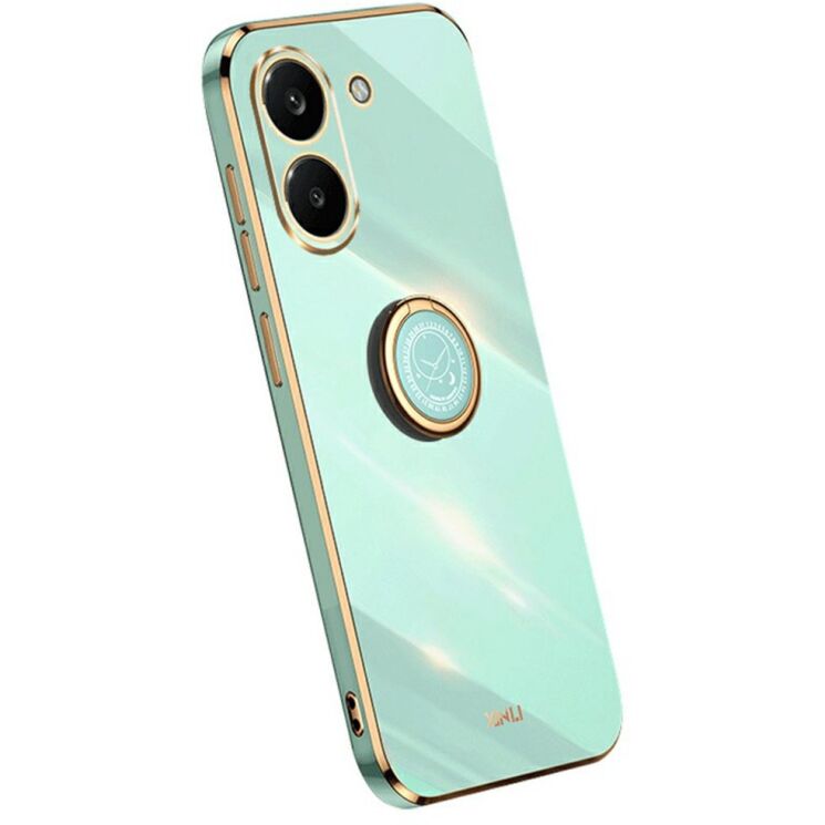 Защитный чехол XINLI Porcelain Ring для Xiaomi Poco X8 Pro - Cyan (409057C) Защитный чехол XINLI Porcelain Ring для Xiaomi Poco X8 Pro - Cyan: фото 1 из 6