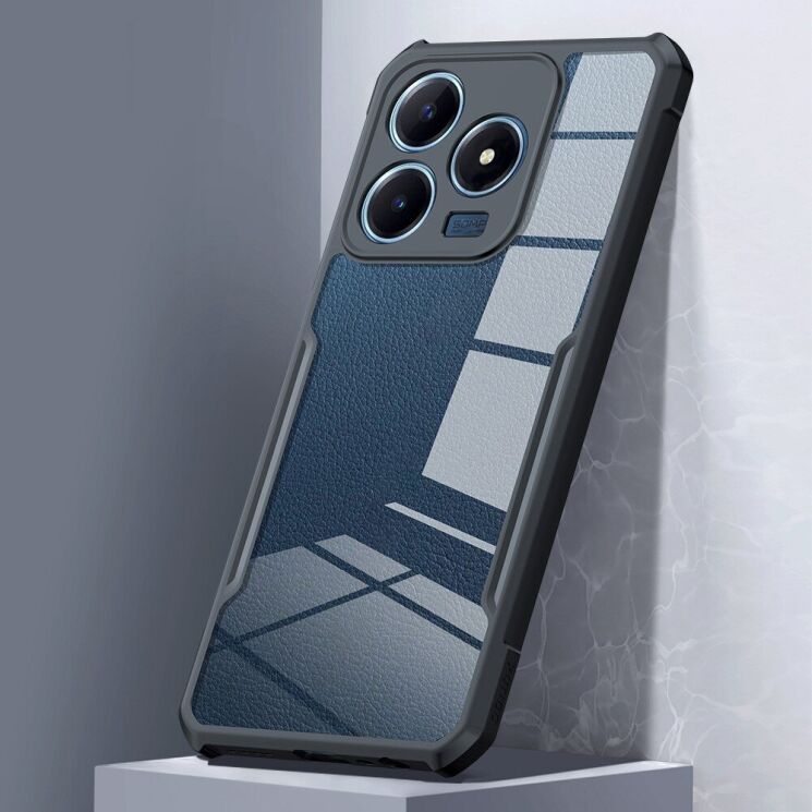 Захисний чохол XUNDD Rugged Case для Realme C63 - Black: фото 4 з 4