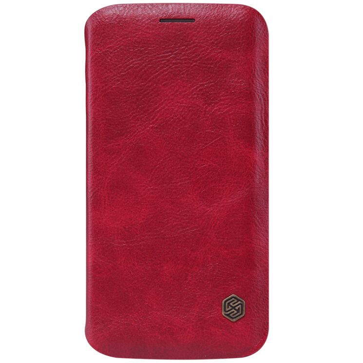Чехол NILLKIN Qin Series для Samsung Galaxy S6 edge (G925) - Red: фото 5 из 16