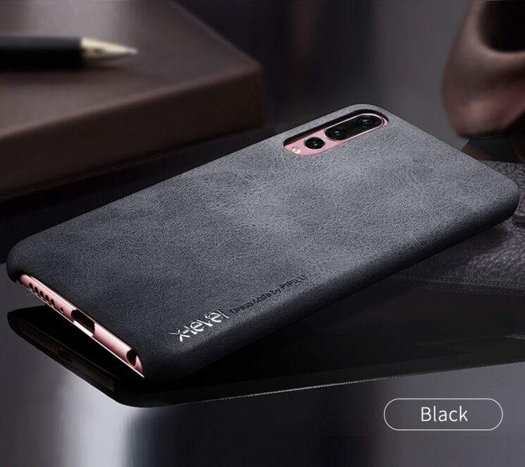 Защитный чехол X-LEVEL Vintage Series для Huawei P20 Pro - Black (187633B) Защитный чехол X-LEVEL Vintage Series для Huawei P20 Pro - Black: фото 1 из 8
