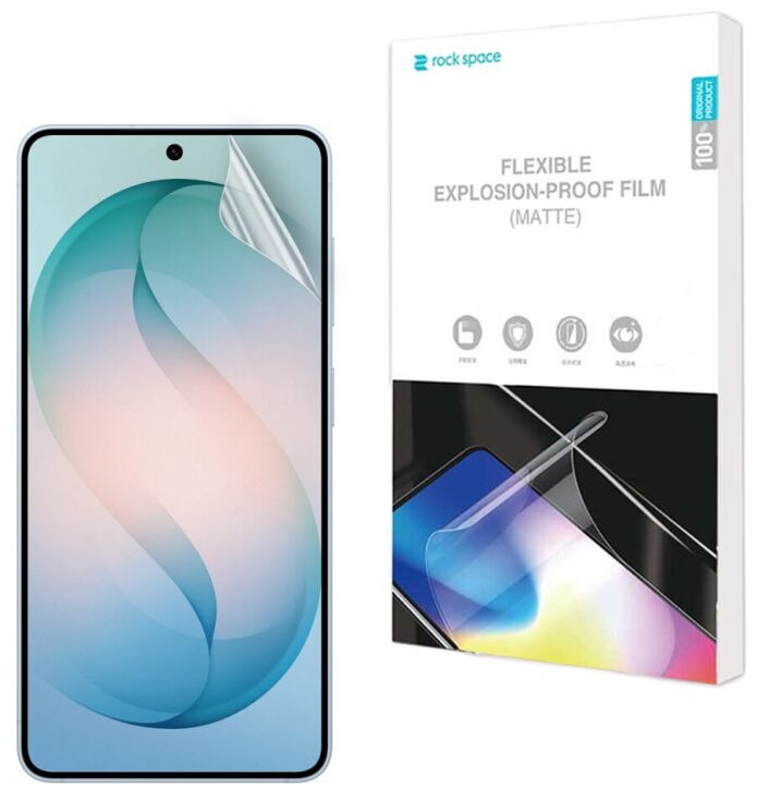 Антибликовая пленка на экран RockSpace Explosion-Proof Matte для Samsung Galaxy S26 (S942) (407224) Антибликовая пленка на экран RockSpace Explosion-Proof Matte для Samsung Galaxy S26 (S942): фото 1 из 8