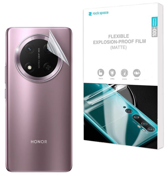 Антиблікова плівка на задню панель RockSpace Explosion-Proof Matte для Honor Magic 7 Lite: фото 1 з 9