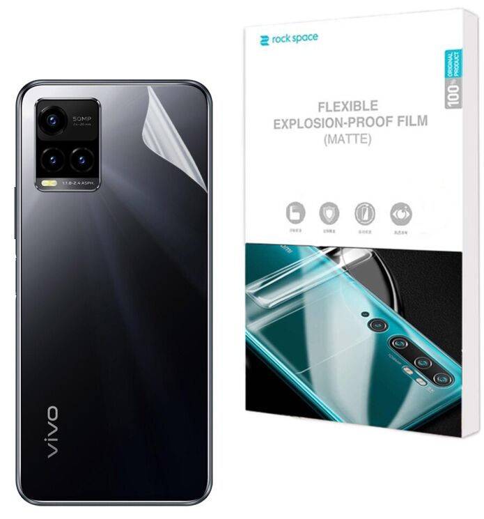 Антиблікова плівка на задню панель RockSpace Explosion-Proof Matte для VIVO Y33s / Y21 / Y21s: фото 1 з 9
