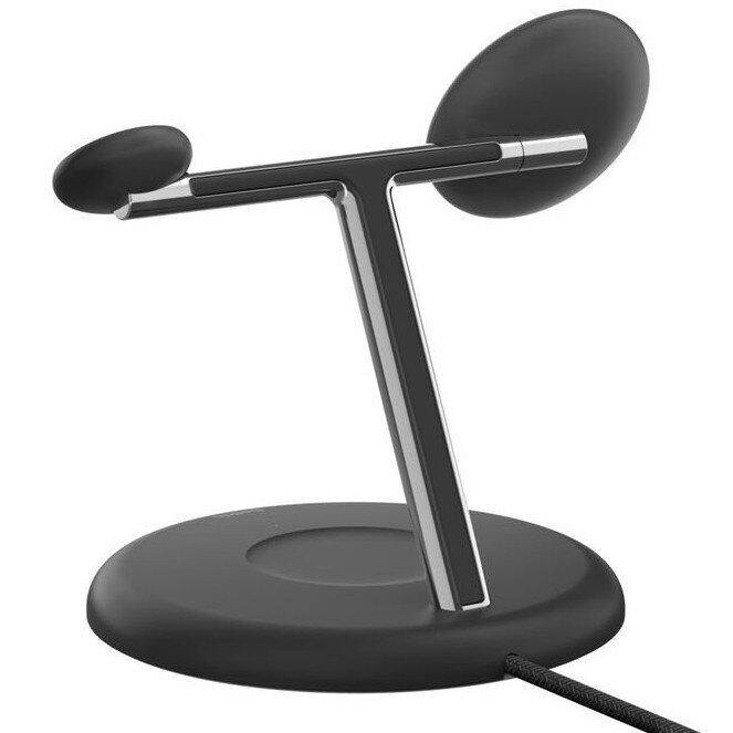 Беспроводное зарядное устройство Belkin BoostCharge Pro 3 in 1 Qi2 15W (WIZ023TTBK) - Black: фото 5 из 5