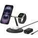 Беспроводное зарядное устройство Belkin BoostCharge Pro 3 in 1 Qi2 15W (WIZ023TTBK) - Black (958319B). Фото 3 из 5