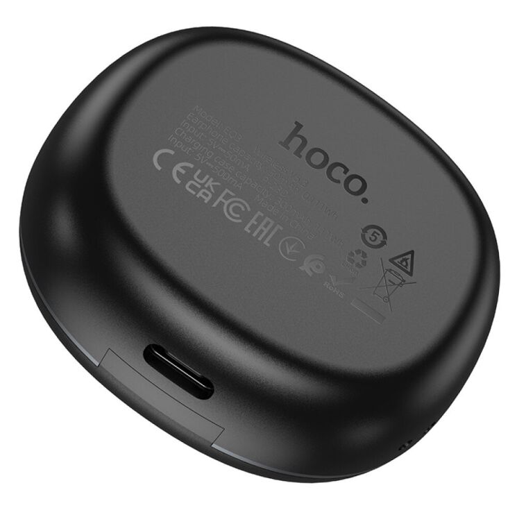 Бездротові навушники Hoco EQ3 Smart - Black: фото 2 з 15
