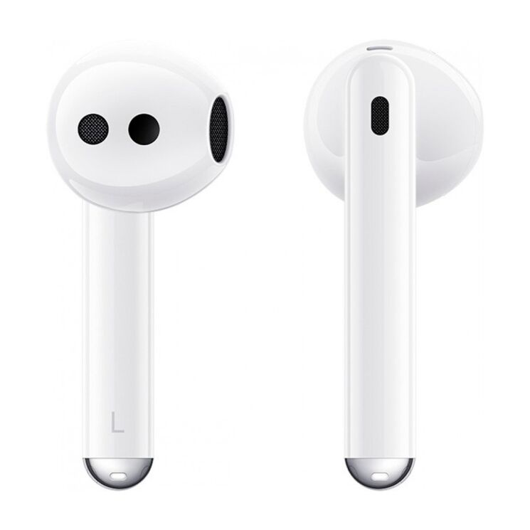 Бездротові навушники HUAWEI FreeBuds 4 - Ceramic White: фото 3 з 14