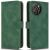 Чехол Deexe Classic Wallet для Blackview Shark 8 - Green: фото 1 из 6
