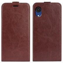 Чехол Deexe Flip Case для Samsung Galaxy A03 Core (A032) - Brown: фото 1 из 7