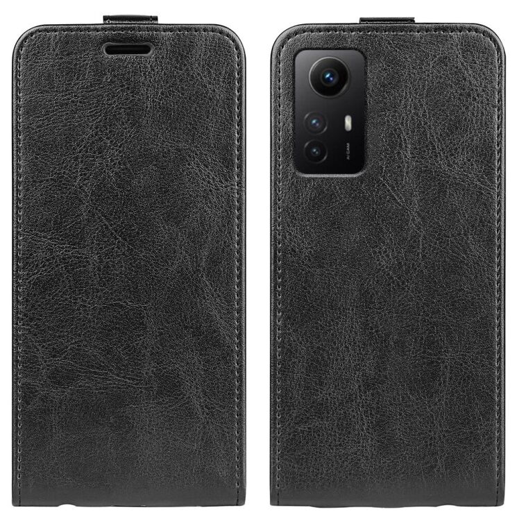 Чохол Deexe Flip Case для Xiaomi Redmi Note 12S - Black: фото 1 з 10