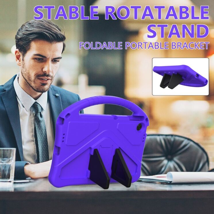 Чохол Deexe KickStand Cover для Lenovo Tab (TB311) - Black: фото 2 з 7