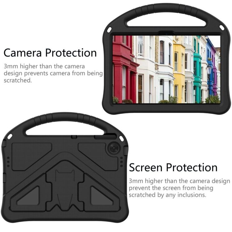 Чохол Deexe KickStand Cover для Lenovo Tab (TB311) - Black: фото 6 з 7