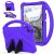 Чохол Deexe KickStand Cover для Lenovo Tab (TB311) - Purple: фото 1 з 7