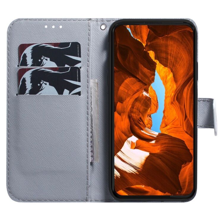 Чехол Deexe Life Style Wallet для Infinix Note 30 VIP - Wolf: фото 2 из 8