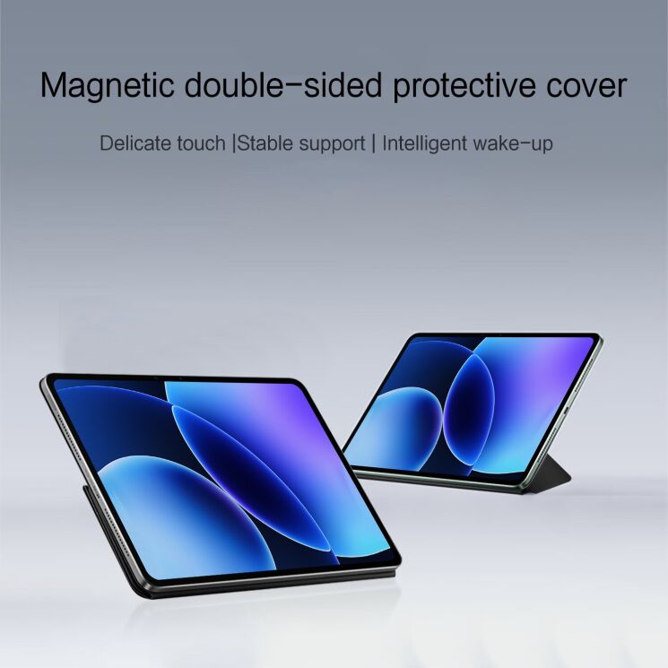 Чехол Deexe Origami Stand для Xiaomi Pad 8 / Pad 8 Pro - Black: фото 10 из 10