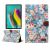 Чохол Deexe Peony Pattern для Samsung Galaxy Tab S5e 10.5 (T720/725) - Blue: фото 1 з 6