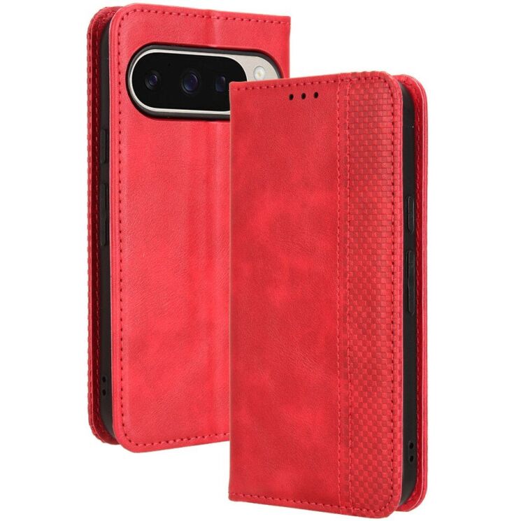 Чохол Deexe Retro Style для Google Pixel 10 Pro XL - Red: фото 1 з 18