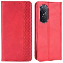 Чохол Deexe Retro Style для Huawei Nova 9 SE - Red: фото 1 з 6